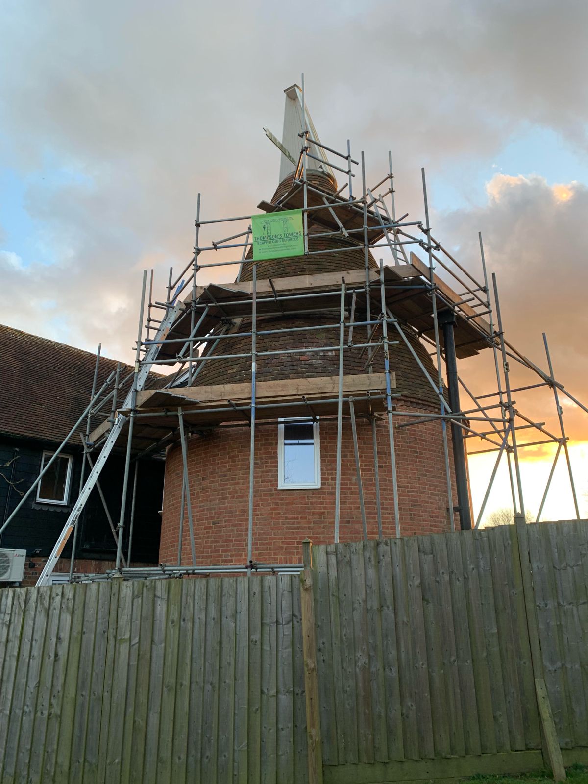 Renovation & Refurbishment scaffolding by Thompsons Towers Scaffolding