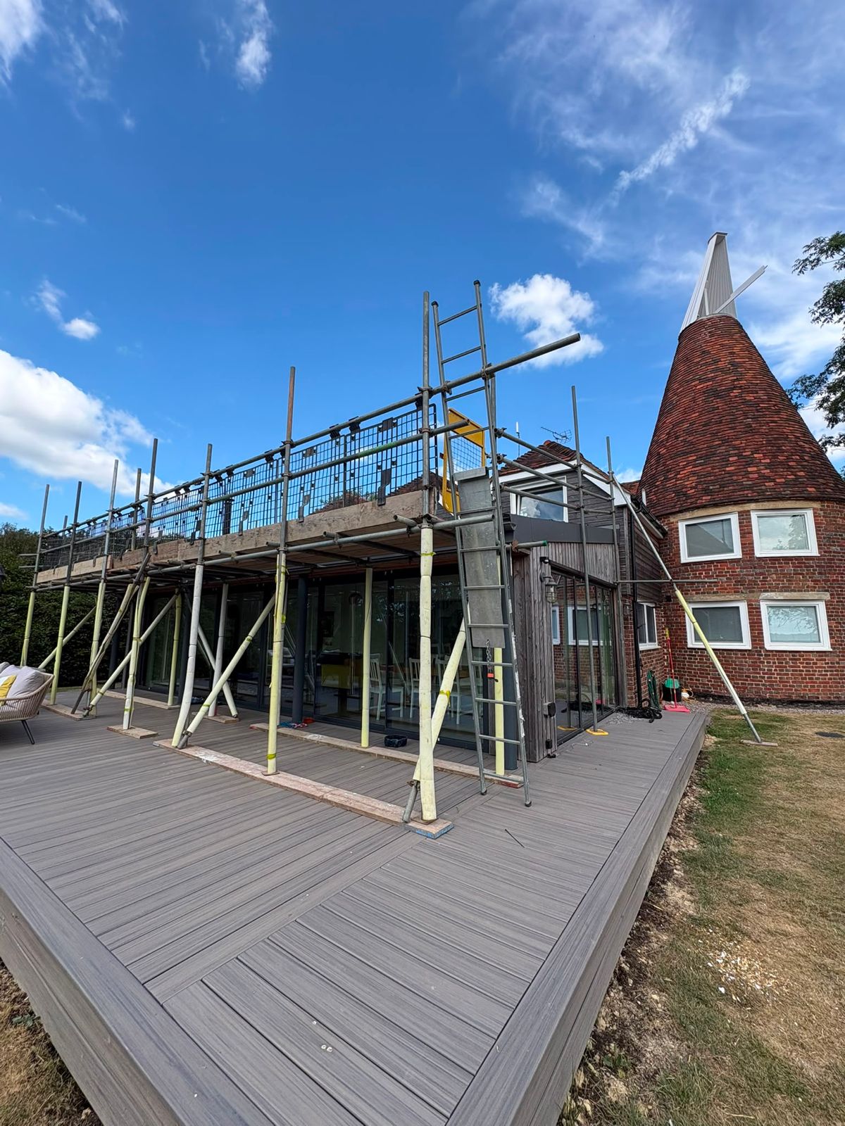 Extensions scaffolding by Thompsons Towers Scaffolding
