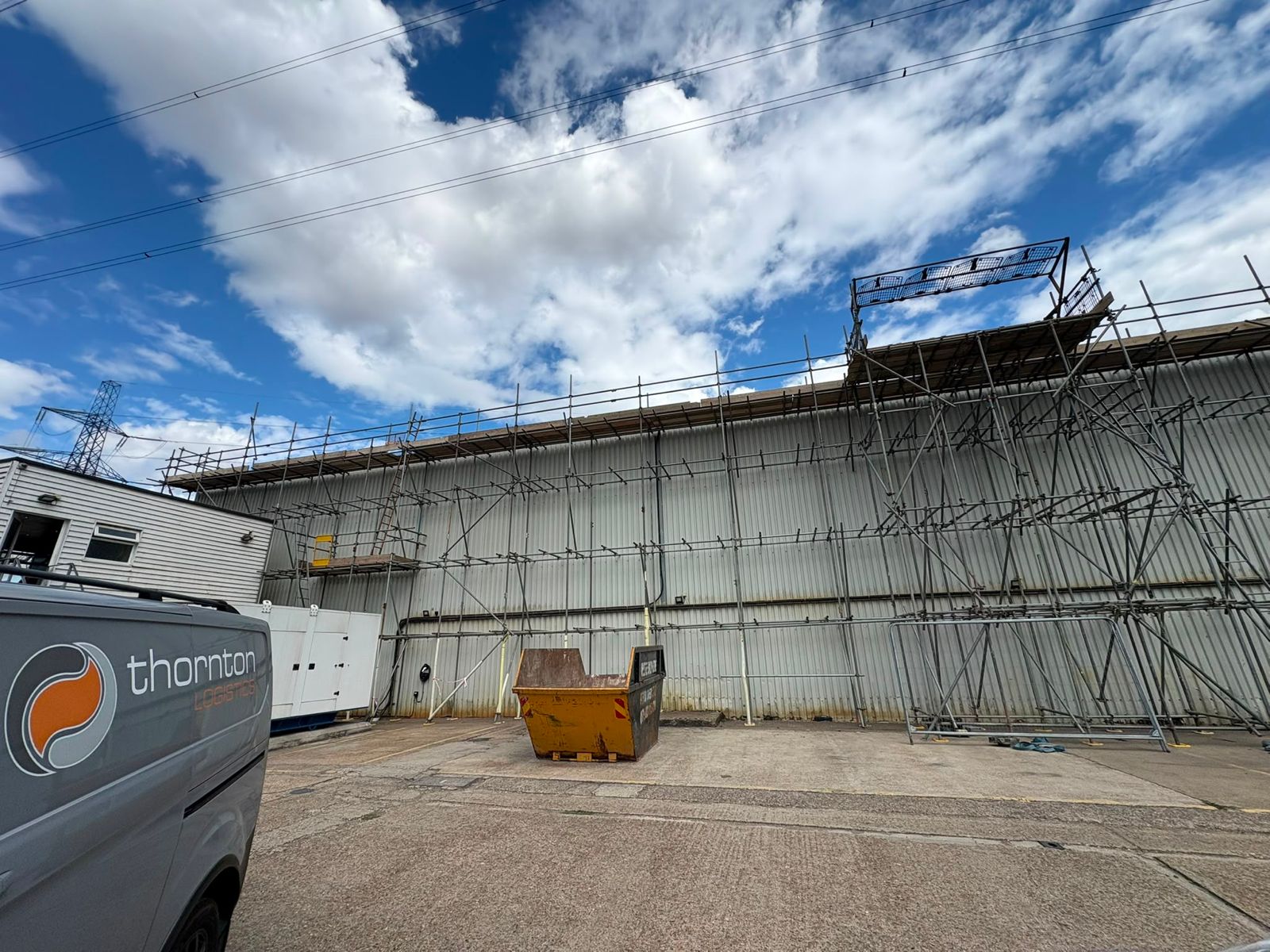 Commercial scaffolding by Thompsons Towers Scaffolding