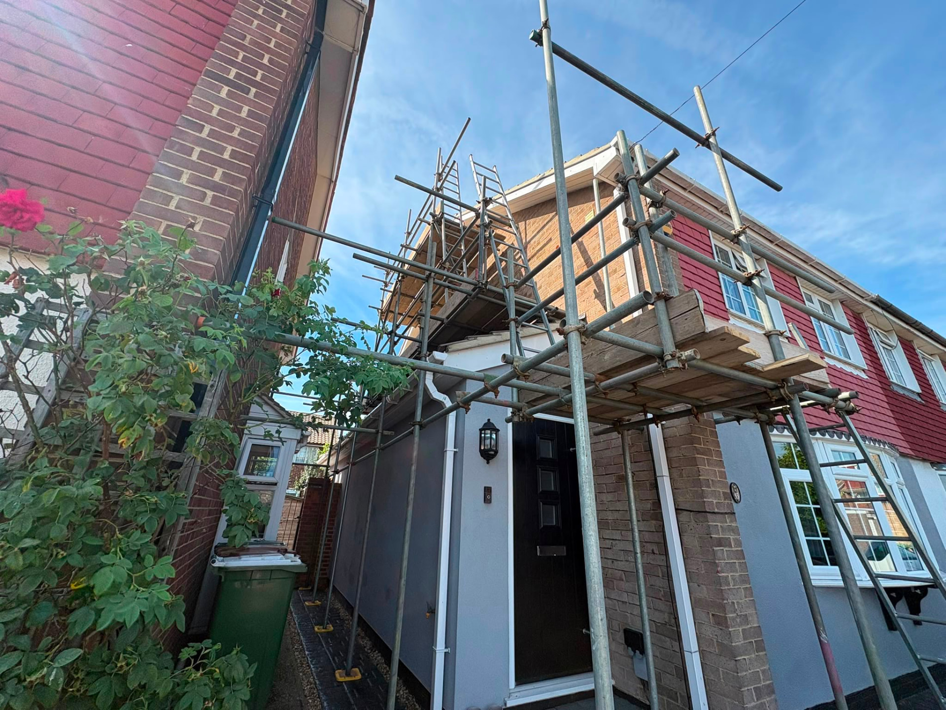 Extensions scaffolding by Thompsons Towers Scaffolding