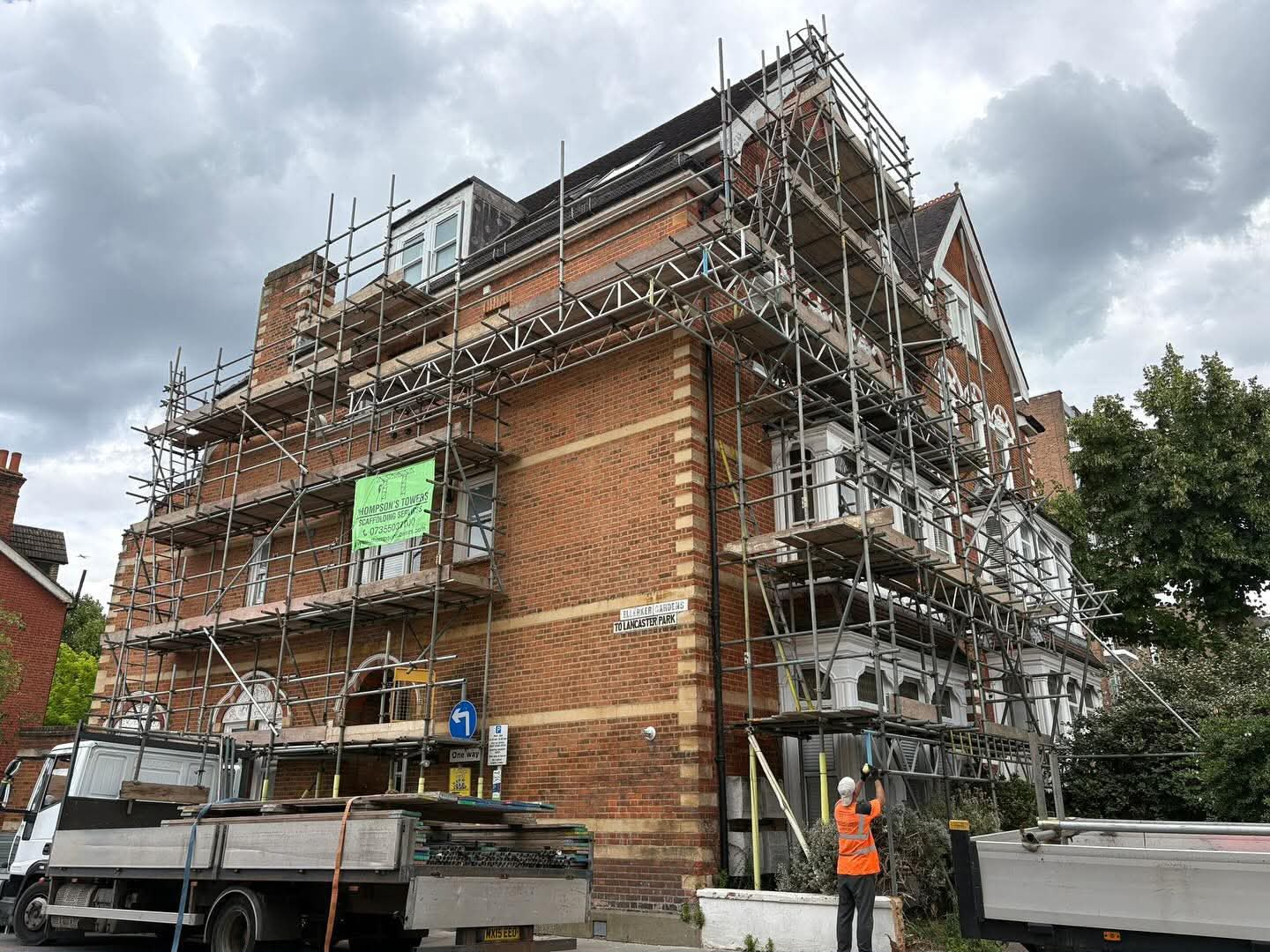 Commercial scaffolding by Thompsons Towers Scaffolding