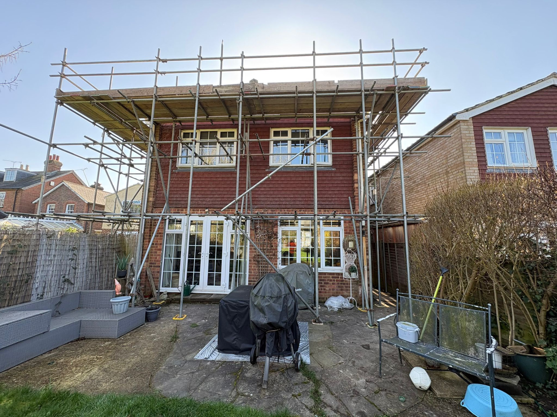 Residential scaffolding by Thompsons Towers Scaffolding