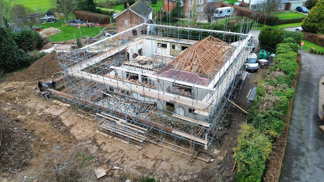 New-Build Scaffolding by Thompsons Towers Scaffolding