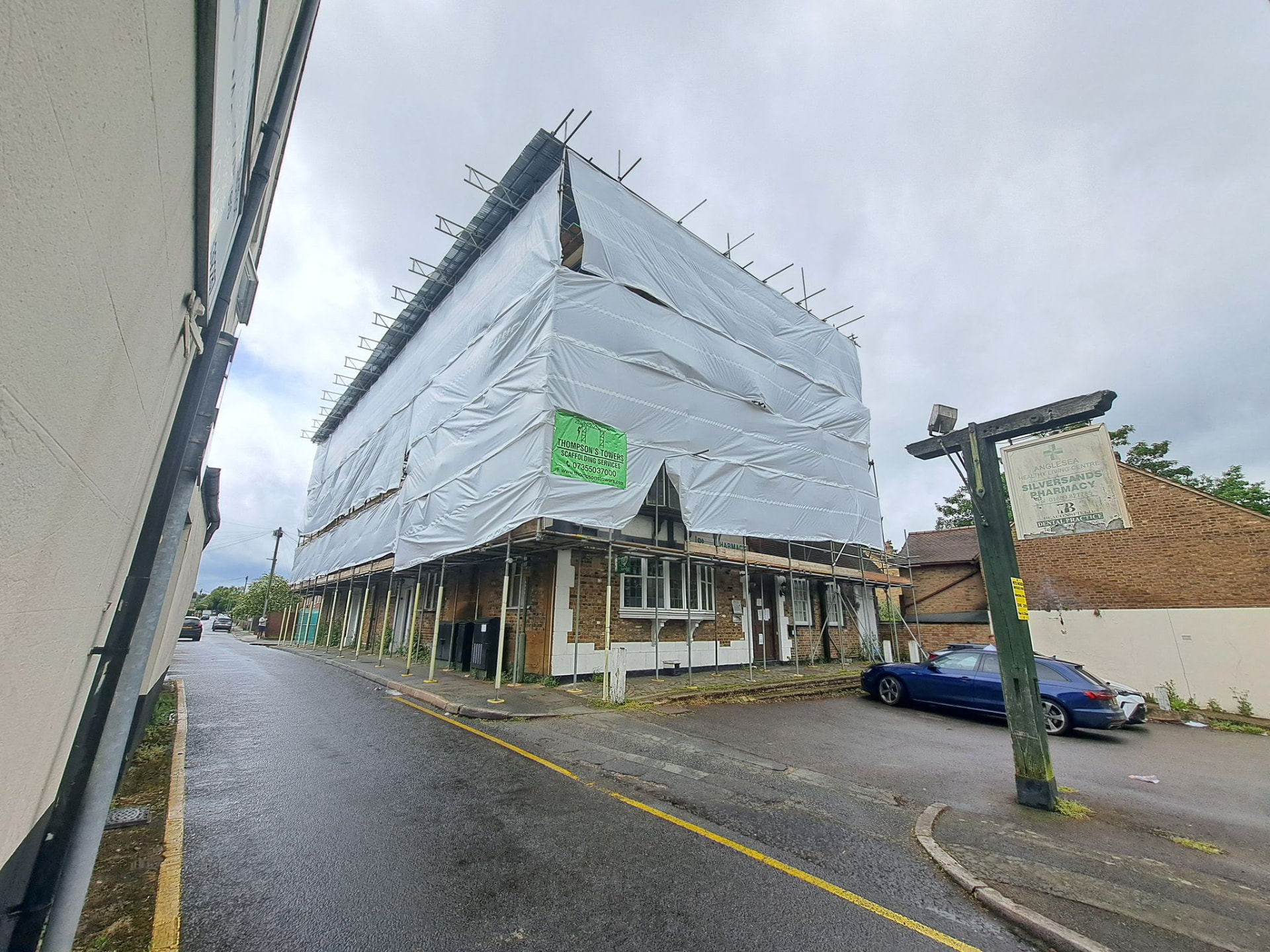 Commercial scaffolding by Thompsons Towers Scaffolding